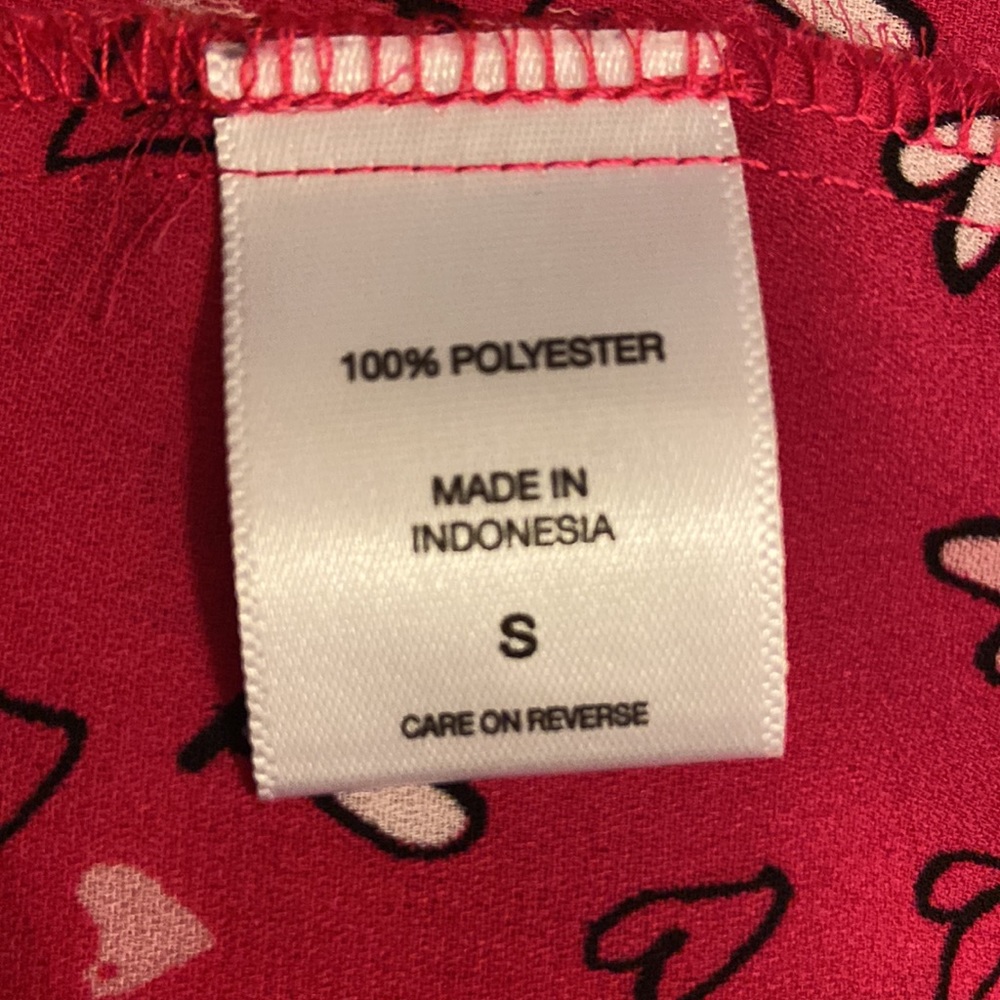 New York & Company - Heart Print Blouse - Picture 8 of 8